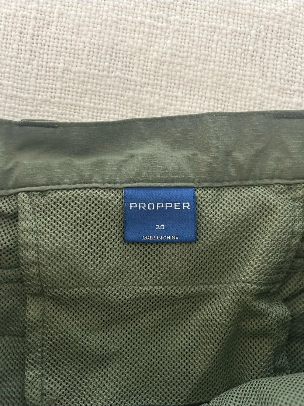Propper Tactical Cargo Shorts Mens 30 Olive Green Military Utility Hiking